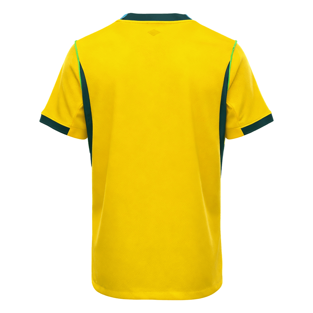 Brésil Domicile Maillot Kit - Coupe du Monde 2026 Jaune
