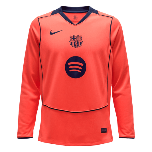 Barcelone Maillot Manches Longues 2025/26 Orange