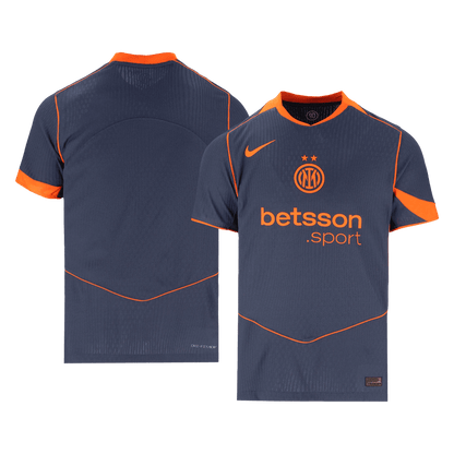 Inter Milan Third Maillot 2025/26 Bleu marine Authentique Grande Taille