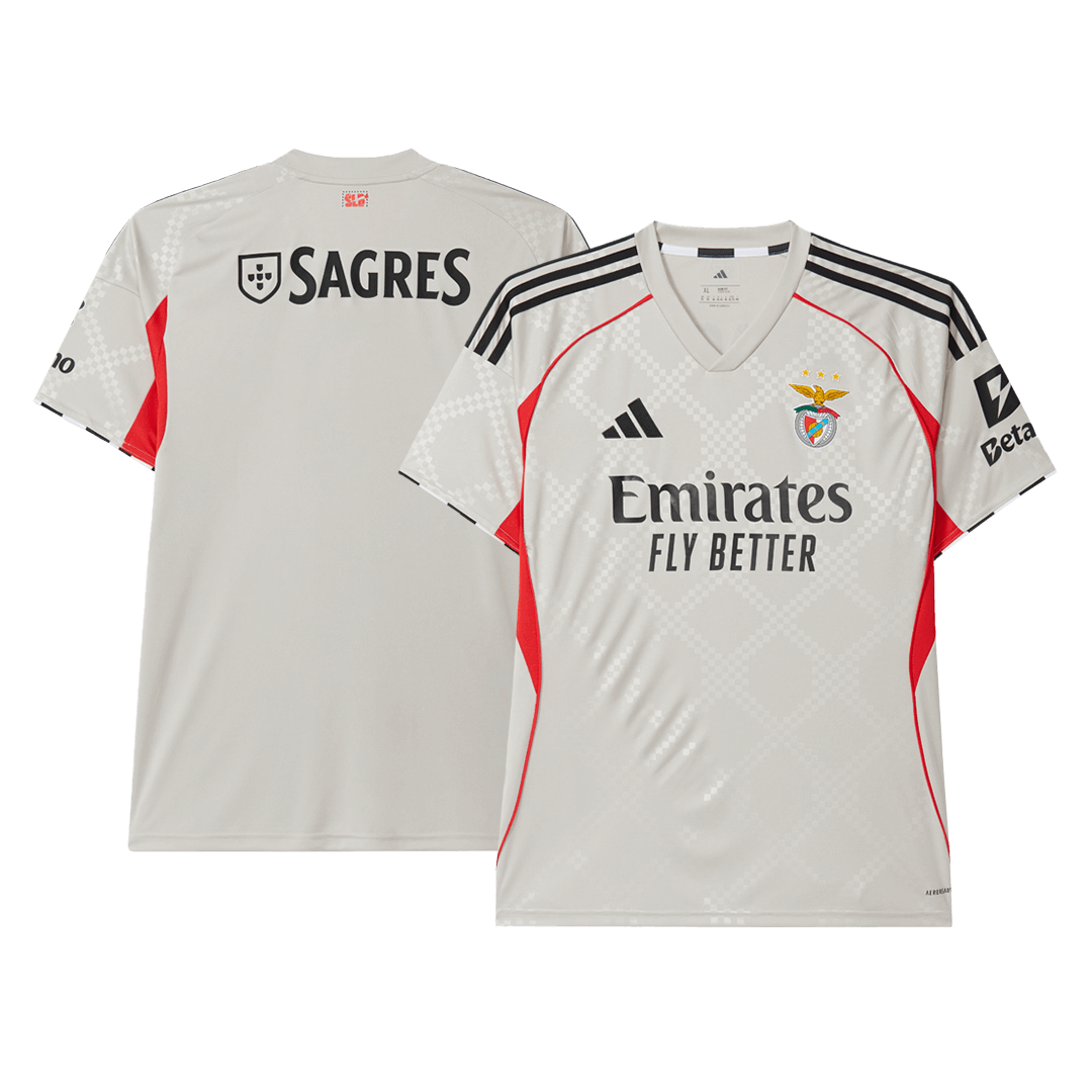 Lisbonne Extérieur Maillot 2025/26 Beige