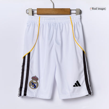 Real Madrid Thuis Thuisshirt Kit 2025/26 Kind Wit