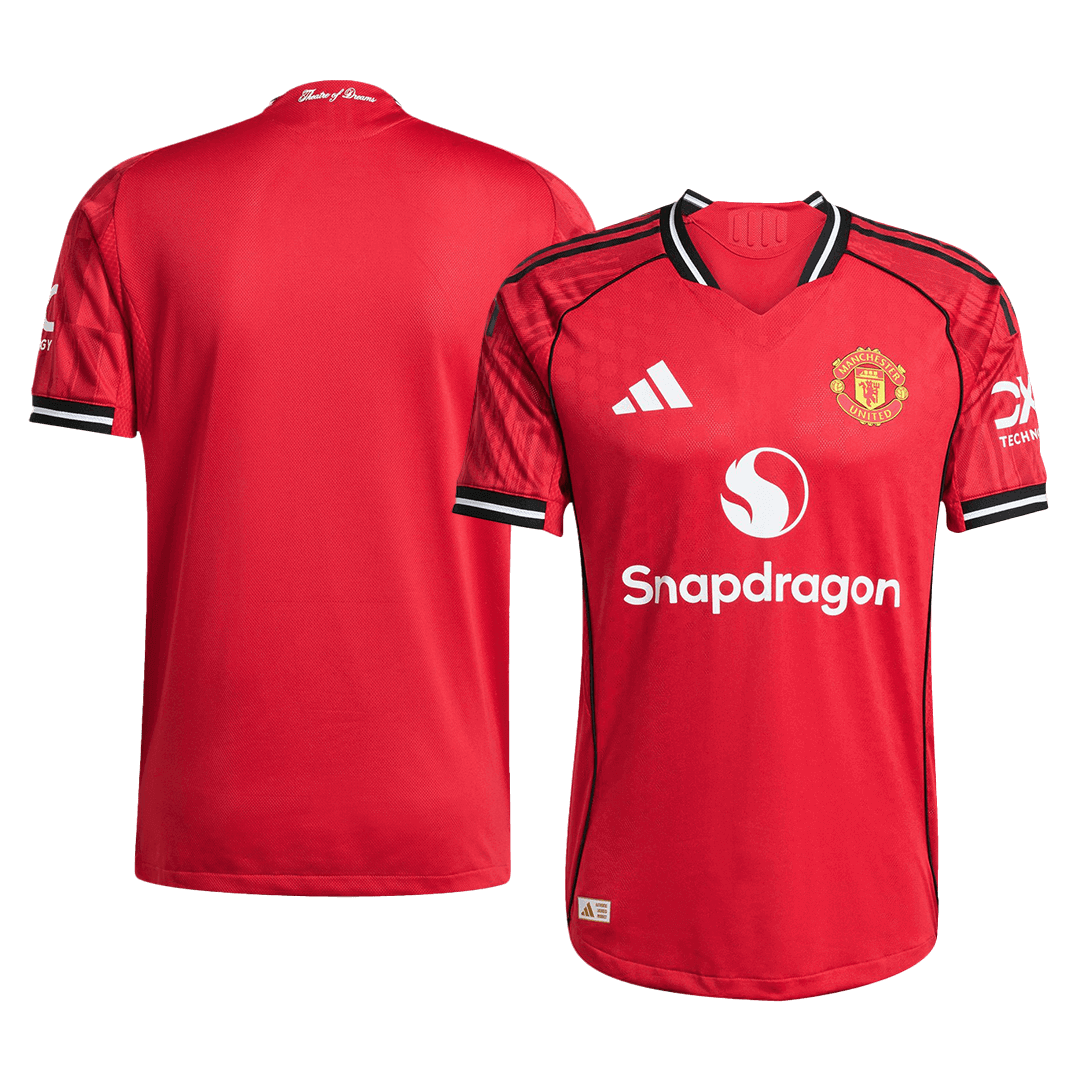 Manchester United Thuisshirt 2025/26 Authentiek
