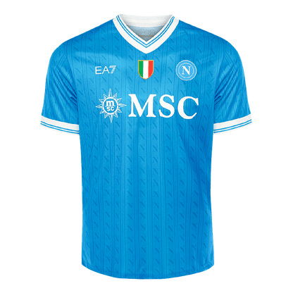 LUKAKU #9 Napoli Thuis Shirt 2025/26 Blauw