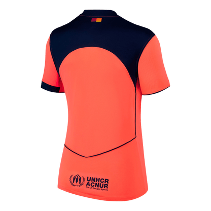 Femme Barcelone Third Maillot 2025/26 Orange