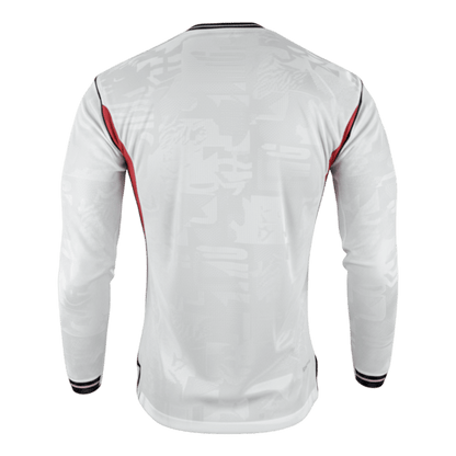 Angleterre Domicile Maillot Manches Longues - Coupe du Monde 2026 Blanc