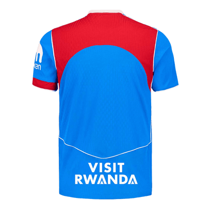 Atlético Derde Shirt 2025/26 Blauw Speler Plusmaten