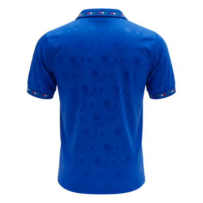 Retro Italie Domicile Maillot 1994 Bleu