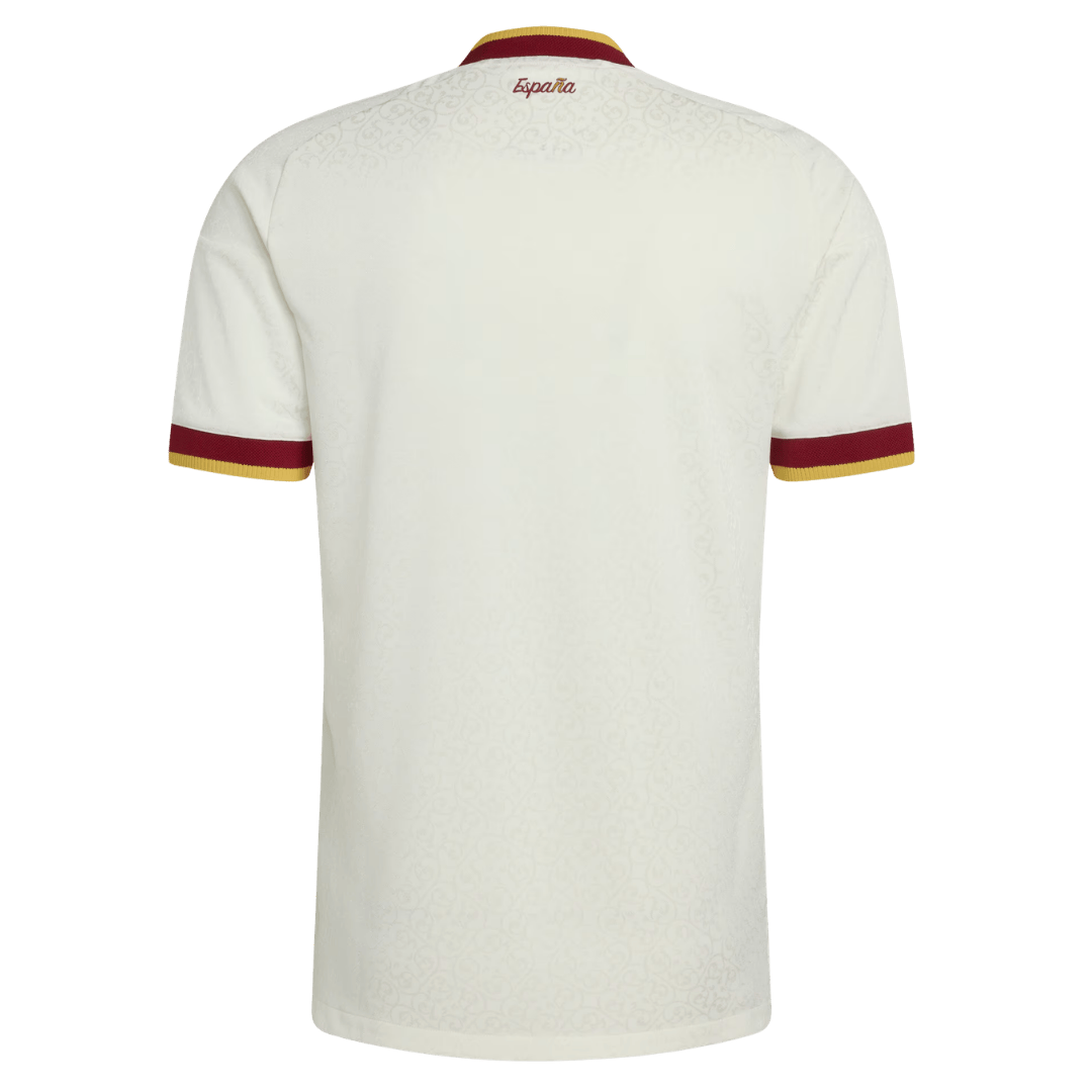 Espagne Extérieur Maillot - Coupe du Monde 2026 Blanc Joueur