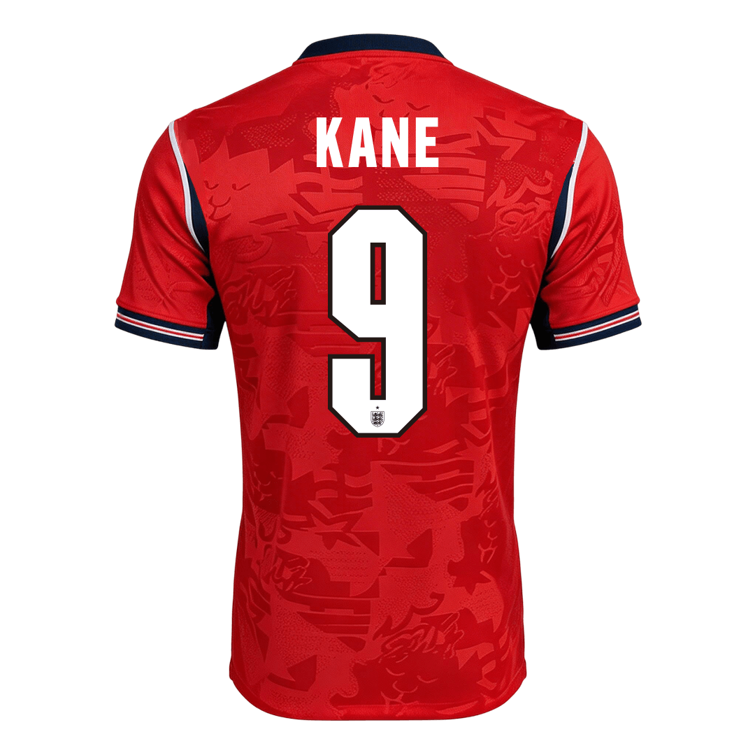 KANE #9 Angleterre Extérieur Maillot - Coupe du Monde 2026 Rouge