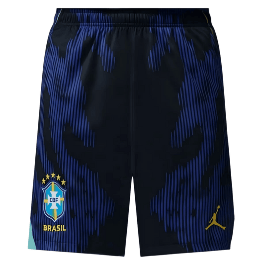 Brésil Extérieur Short - Coupe du Monde 2026 Bleu marine