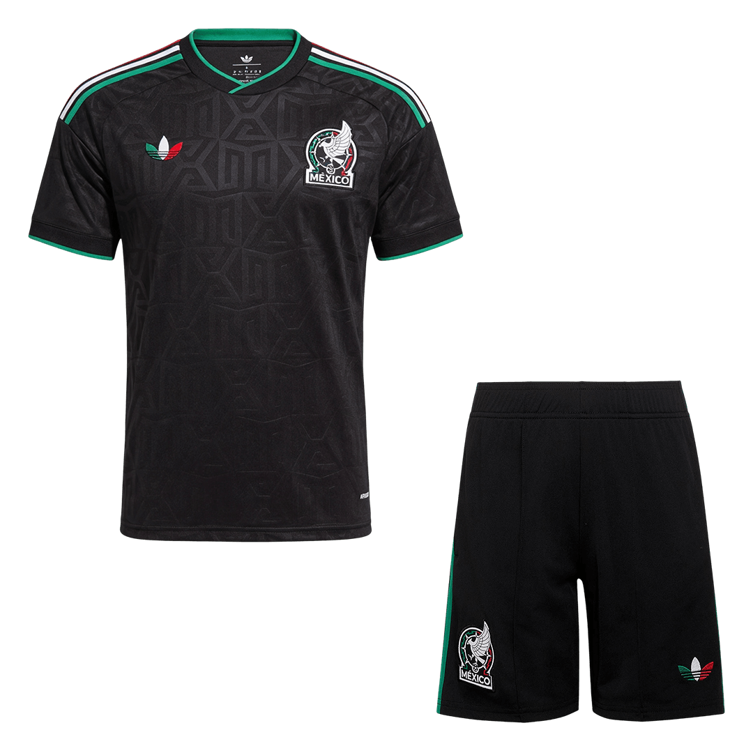 Mexique Third Maillot Kit - Coupe du Monde 2026 Noir