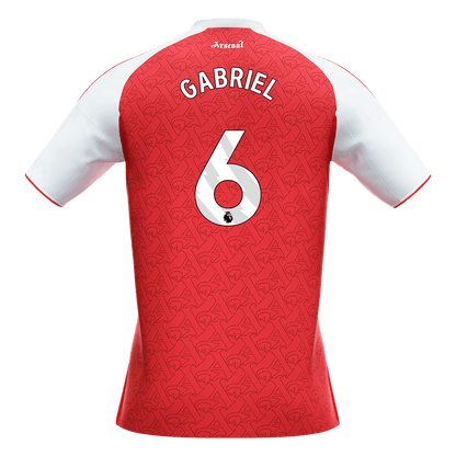 GABRIEL #6 Arsenal Domicile Maillot 2025/26 Rouge - Super