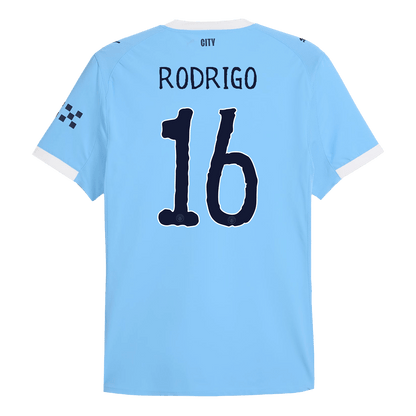 RODRIGO #16 Manchester City Thuisshirt 2025/26 Authentic - Club World Cup