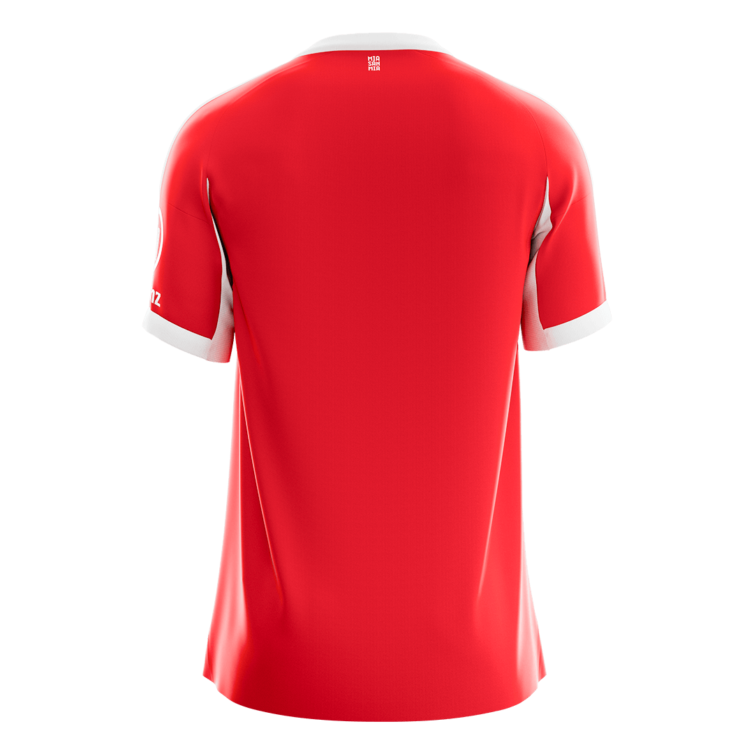 Munich Domicile Maillot 2025/26 Rouge - Super