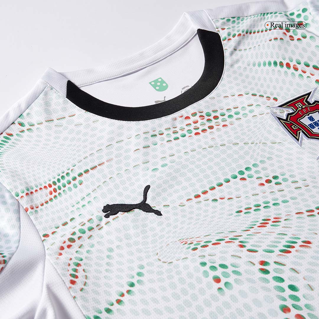 RONALDO #7 Portugal Uit Thuisshirt Lange Mouwen 2025
