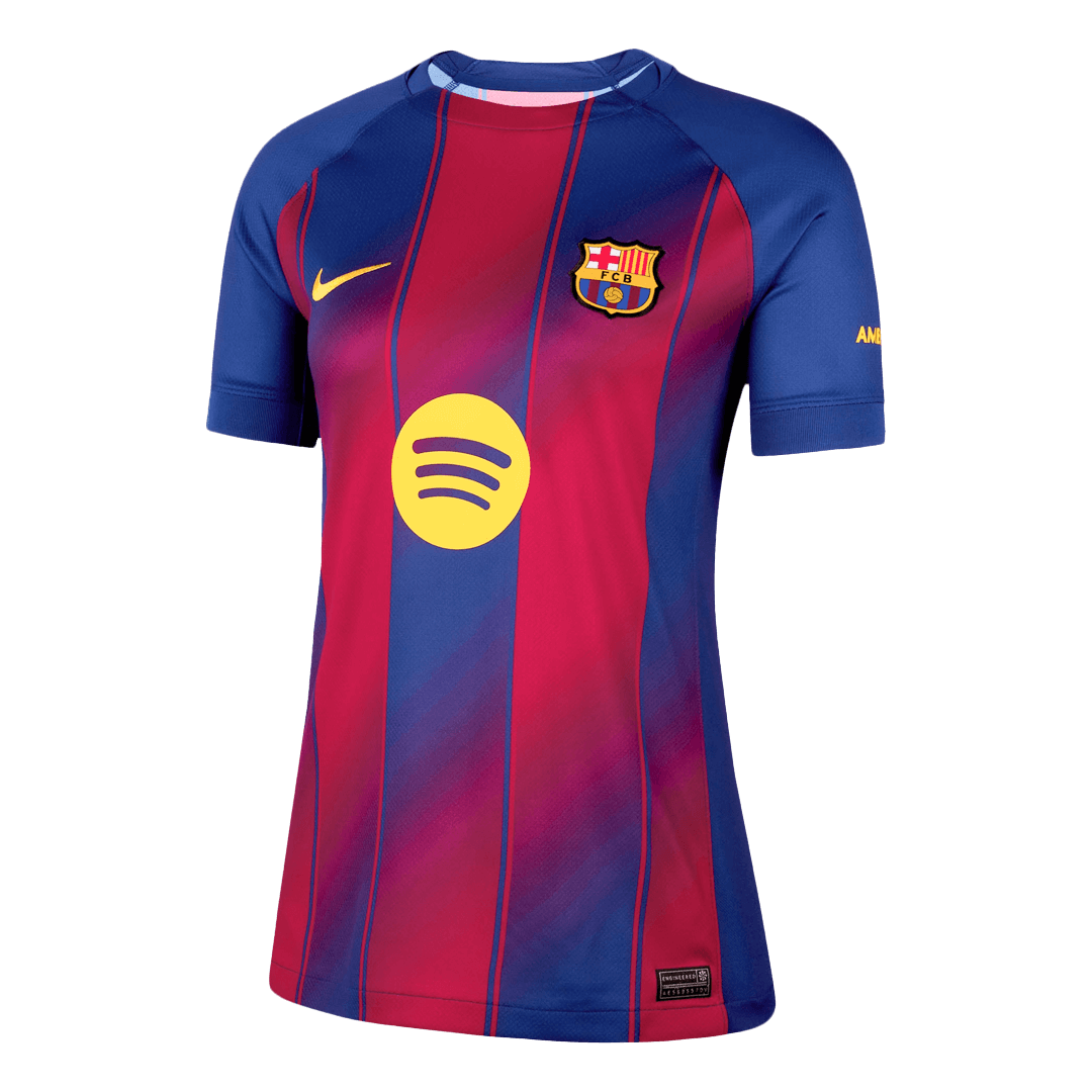Dames Barcelona Thuisshirt 2025/26 Blauw&Rood