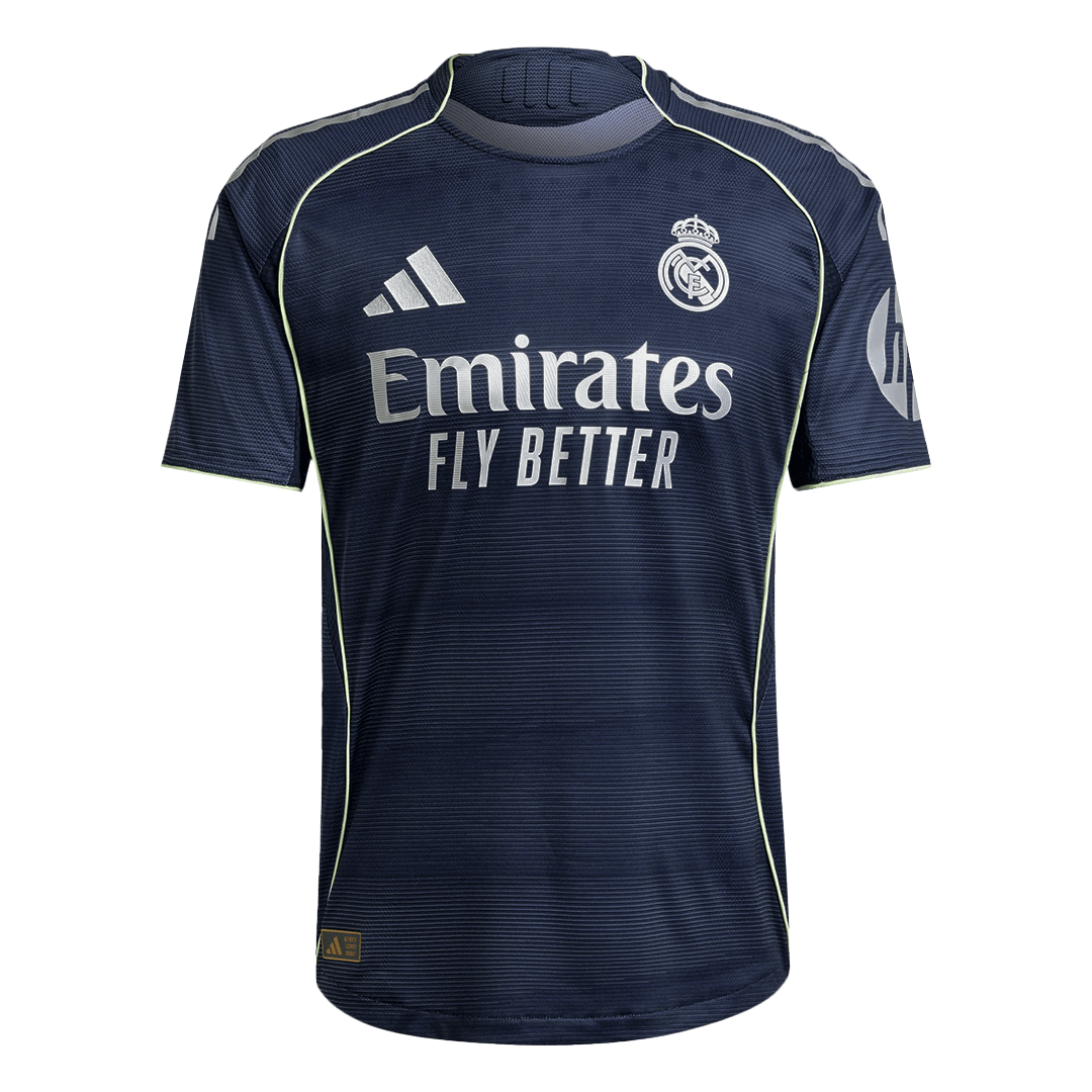 F.MENDY #23 Real Madrid Extérieur Maillot 2025/26 Bleu marine Authentique