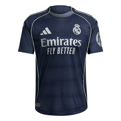 F.MENDY #23 Real Madrid Extérieur Maillot 2025/26 Bleu marine Authentique