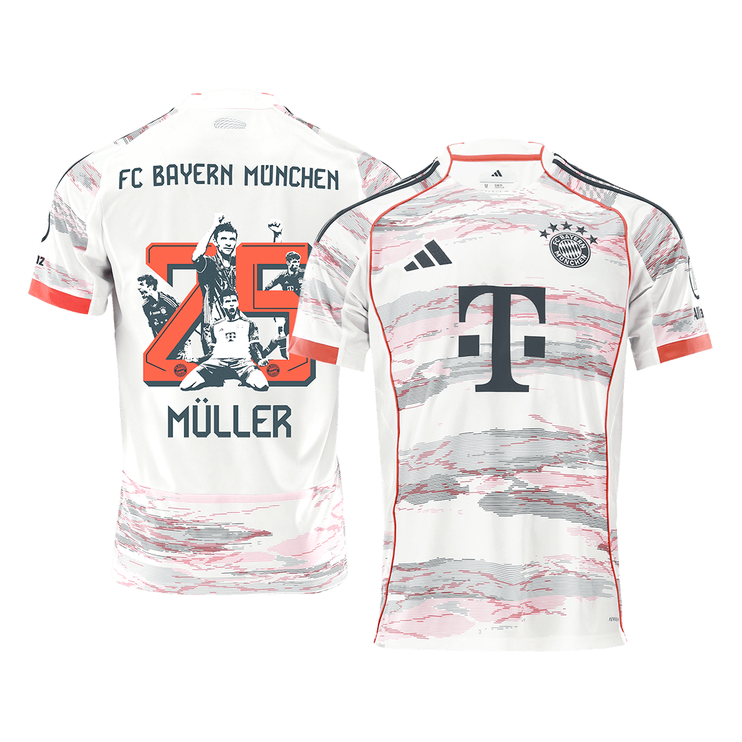 MÜLLER Special #25 Munich Extérieur Maillot 2025/26 Blanc