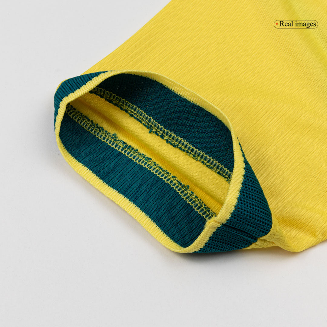 Femme Brésil Domicile Maillot - Coupe du Monde 2026 Jaune