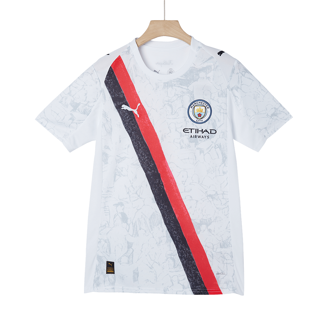 REIJNDERS #4 Manchester City Thuisshirt 2025/26 Wit - Club World Cup