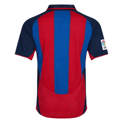 Retro Barcelone Domicile Maillot 2003/04 Rouge&Bleu