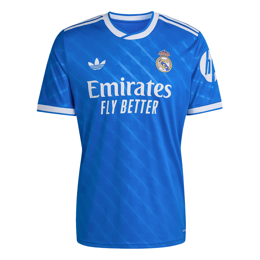 VINI JR. #7 Real Madrid Third Maillot 2025/26 Bleu