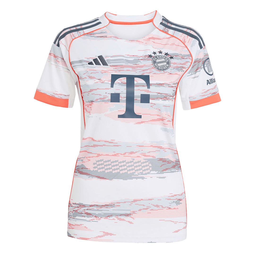 Femme Munich Extérieur Maillot 2025/26 Blanc