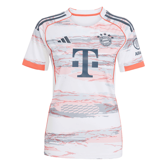 Femme Munich Extérieur Maillot 2025/26 Blanc