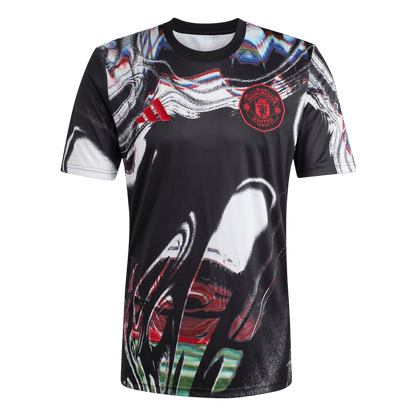 Manchester United Pre-Match Maillot 2025/26 Noir
