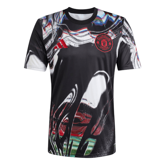 Manchester United Pre-Match Maillot 2025/26 Noir