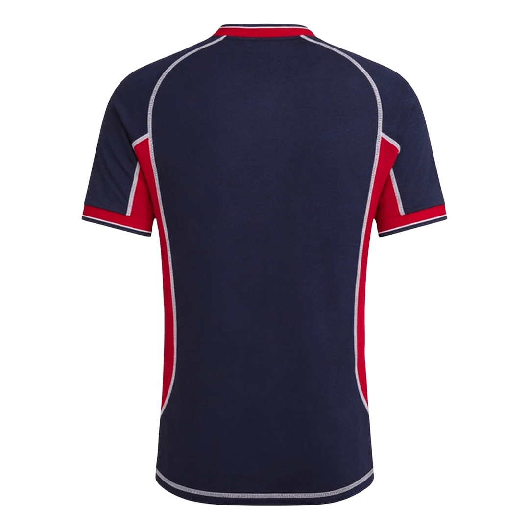 Retro Manchester United Third Maillot 2000/01 Bleu marine