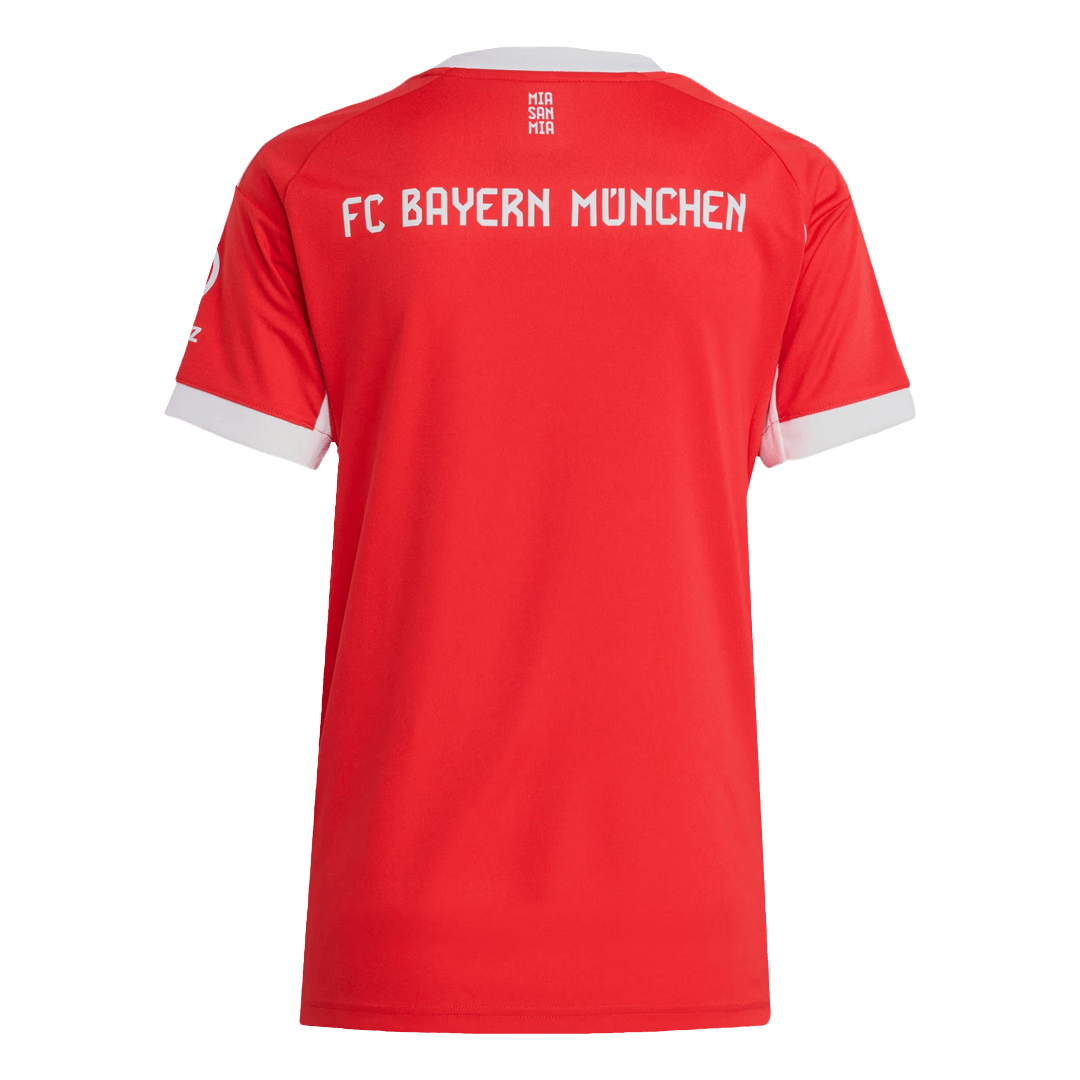 Vrouw München Thuis Thuisshirt 2025/26 Rood