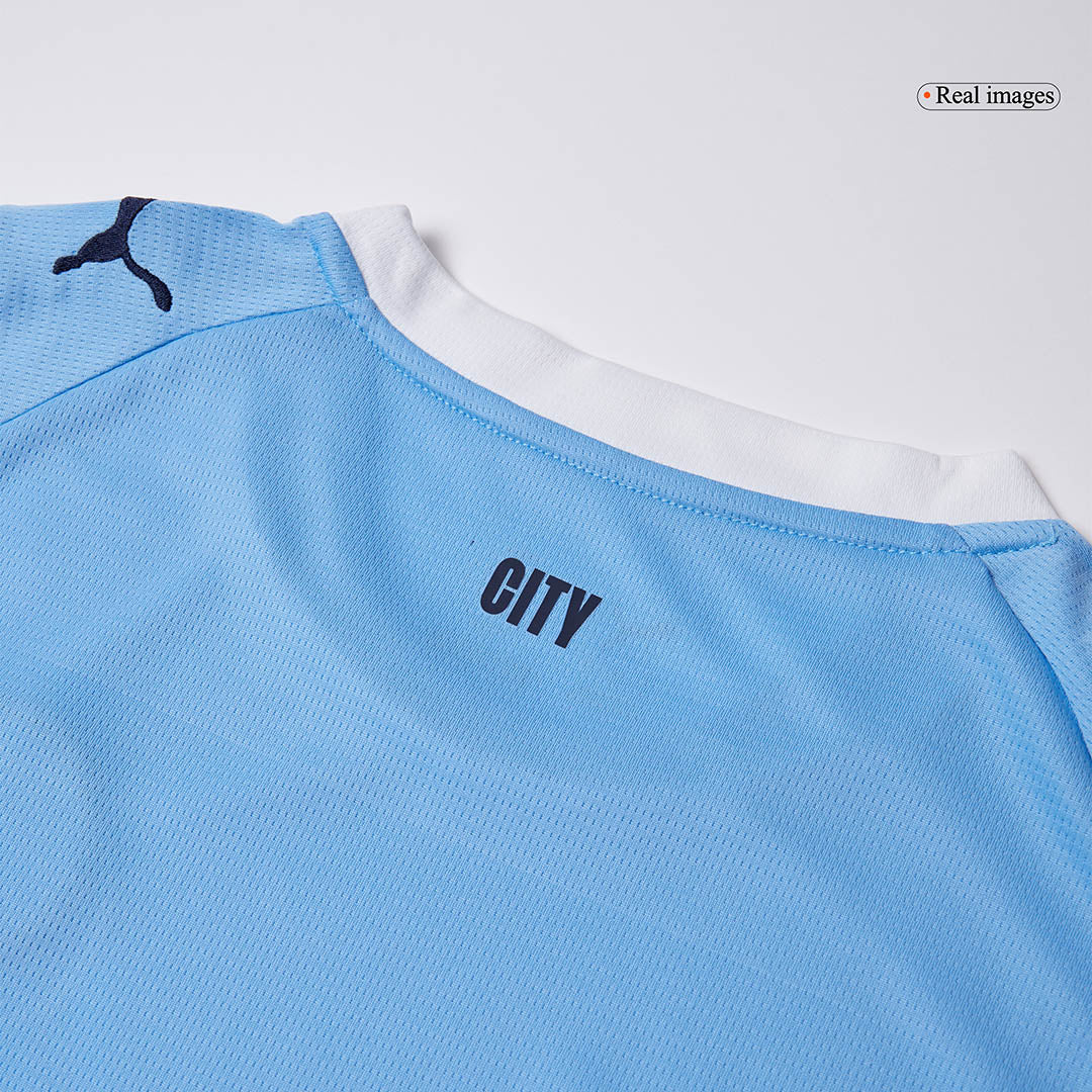 Dames Manchester City Thuisshirt 2025/26 Blauw