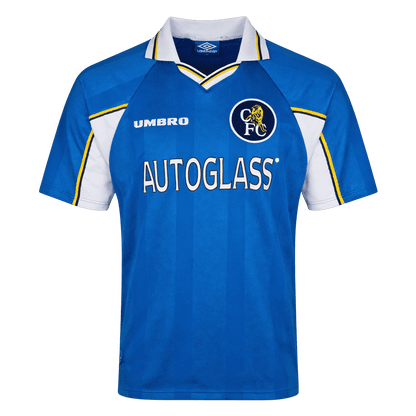 Retro Chelsea Domicile Maillot 1997/99 Bleu