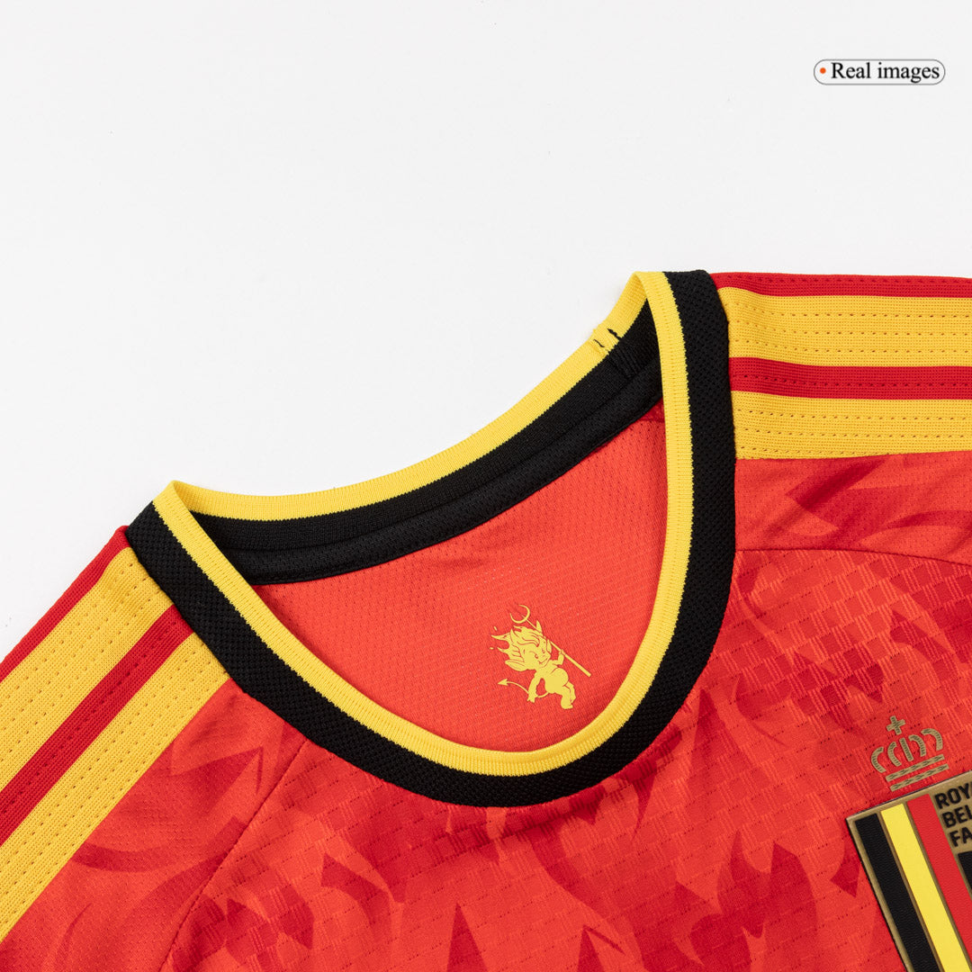 Belgique Domicile Maillot - Coupe du Monde 2026 Rouge Joueur