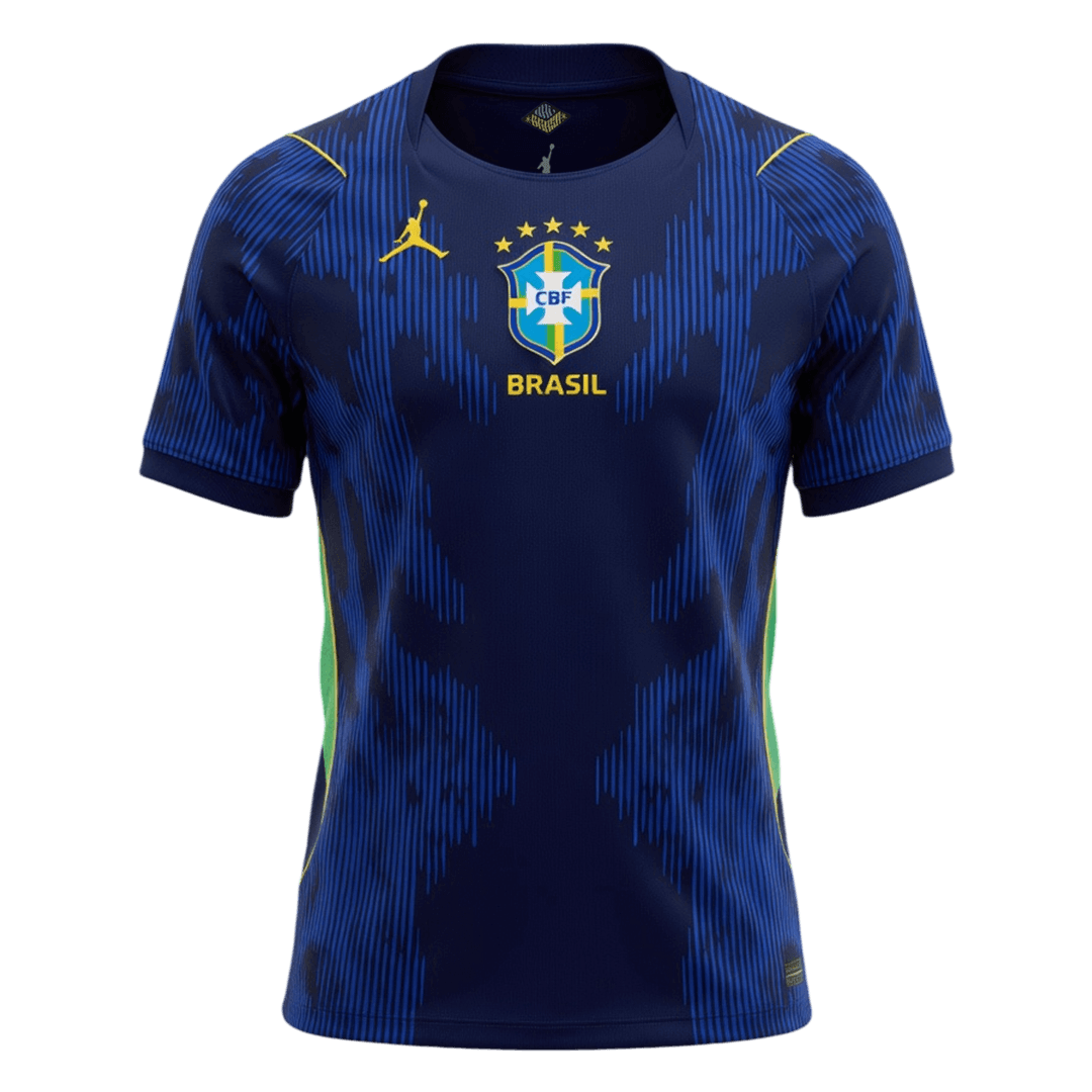 Brazilië Uitshirt Tenue - Wereldkampioenschap 2026 Blauw