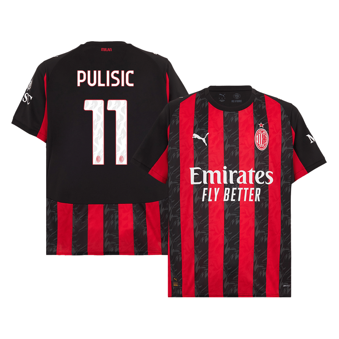 PULISIC #11 Milan AC Domicile Maillot 2025/26