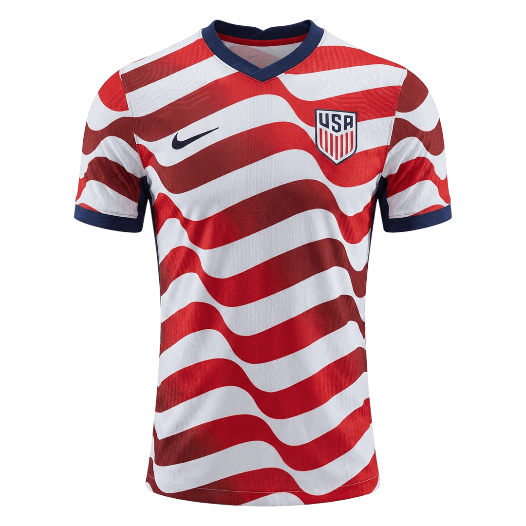 États-Unis Domicile Maillot - Coupe du Monde 2026 Rouge&Blanc Joueur