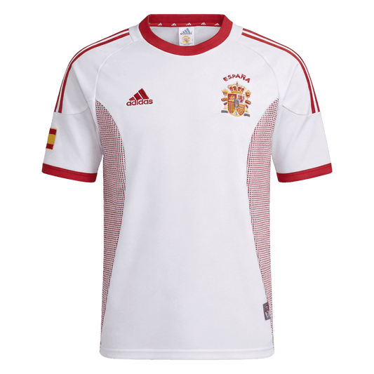 Retro Espagne Extérieur Maillot 2002 Blanc