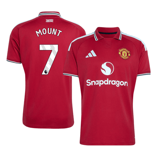 MOUNT #7 Manchester United Domicile Maillot 2026/27 Rouge