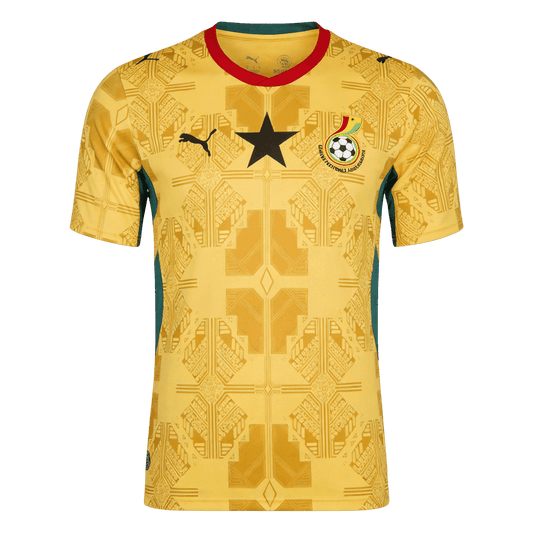 Ghana Extérieur Maillot - Coupe du Monde 2026 Jaune