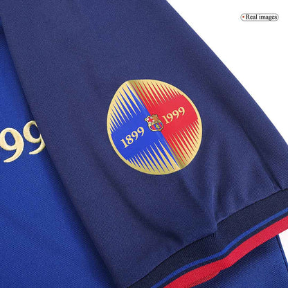 RIVALDO #11 Retro Barcelona Domicile Maillot 1999/00-100th Anniversaire