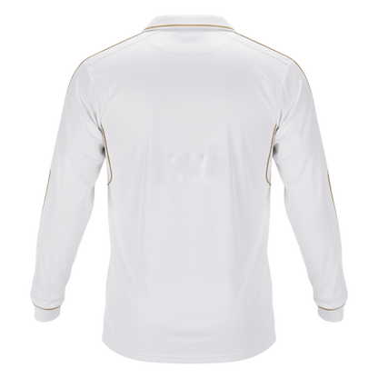 Retro Real Madrid Thuisshirt Lange Mouwen 2011/12 Wit