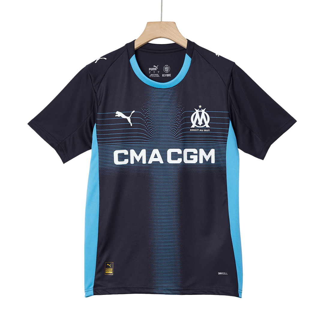 RABIOT #25 Olympique de Marseille Uitshirt 2025/26 Donkerblauw