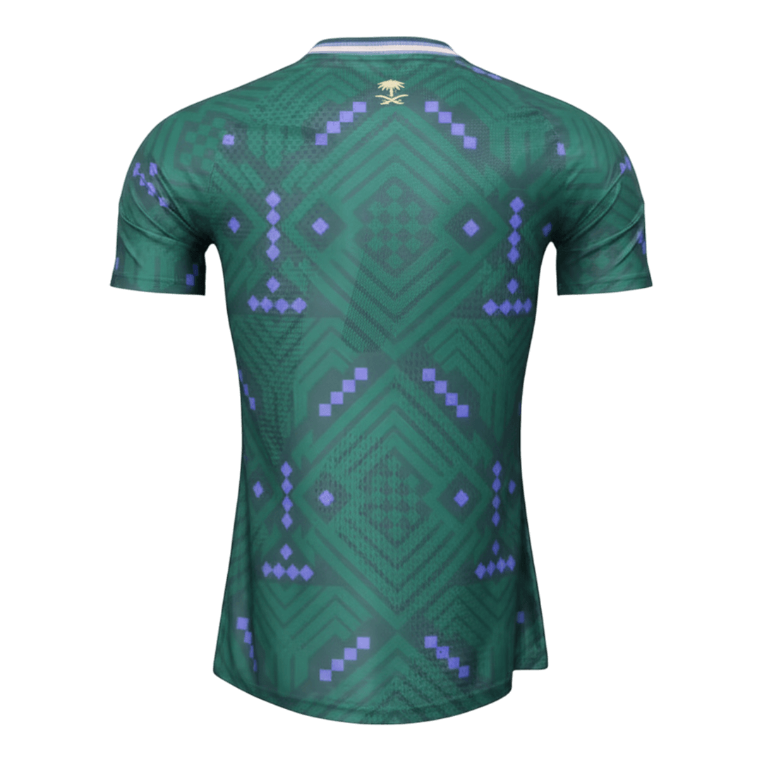 Arabie Saoudite Domicile Maillot - Coupe du Monde 2026 Vert Joueur