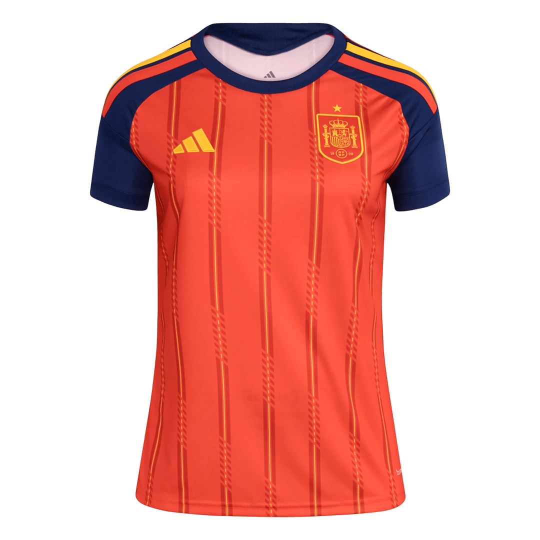 Femme Espagne Domicile Maillot - Coupe du Monde 2026 Rouge