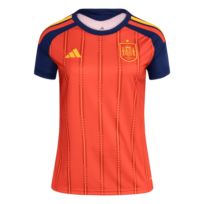 Femme Espagne Domicile Maillot - Coupe du Monde 2026 Rouge
