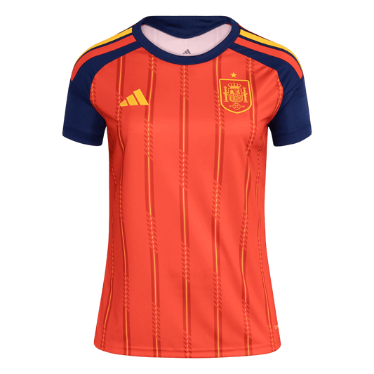 Femme Espagne Domicile Maillot - Coupe du Monde 2026 Rouge