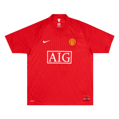 Retro Manchester United Domicile Maillot 2007/08